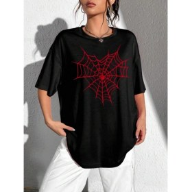 Resim Marsilyan- Baskılı T-Shirt - Siyah 