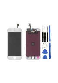 Resim Apple iPhone Uyumlu 6 Lcd Ekran Dokunmatik Beyaz Renk Lw 