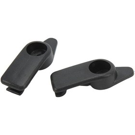 Resim Wezone Corvette C5 1997-2004 İçin Abs Güneş Koruyucu Tutucu Braketi Oe:10411051 - Sol-sağ Çift Siyah, Sabit Tutma, Direkt Değişim 