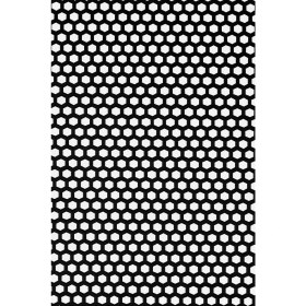 Resim Edükkanım Kaydırmaz Siyah Bal Petek Paspas EN:120CM 120 x 500 