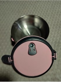 Resim Leva Vakumlu Yemek Kabı Teklı Sefertası Evm-01101 050 lt Pembe 