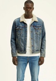 Resim Levi's Erkek Kot Ceket 16365-0044 MAVİ Mavi 