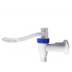 Resim Sebil Musluğu Dişi Sıcak ve Soğuk Su İçin Beyaz - Kırmızı 