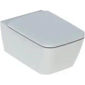 Resim Geberit 501.671.00.1 İcon Square Rimfree Asma Klozet Ve Kapağı 