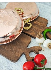 Resim Bakır Tava 18-20 Cm Bakır 