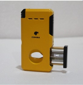 Resim Sarı 2 Torch Çakmak & Entegre Puro Delici 