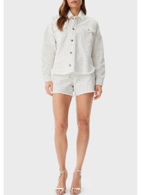 Resim Guess Bayan Kot Ceket W5gn90 D5n91 Gwbl Beyaz Beyaz 