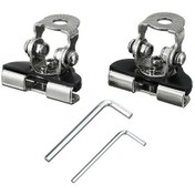 Resim Yunboo Polaris 2014-2018 Atv Off-road Işık Braketi, Çelik+lastik, 2 Adet, Araç Işığı Montaj Tutucusu Işık Dahil Değil 