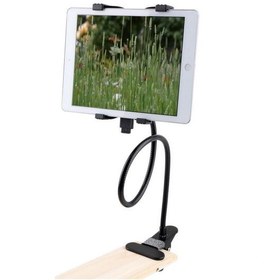 Resim Klipsli 360 Derece Dönebilen Spiral Universal Tablet iPad Tutucu 