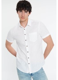 Resim Loft Erkek Gömlek Beyaz Lf2024492 24yp69000022 P69100 Beyaz 