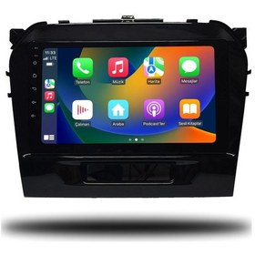 Resim Navmina Suzuki Vitara Android Carplay Multimedya 2015-2022 6gb Ram + 128gb Hafıza + 8 Çekirdek 