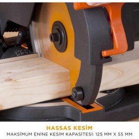Resim Evolution 046-0003A R210CMS Bileşik Gönye Kesme Makinesi, 210MM 