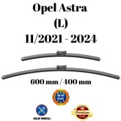 Resim Opel Astra L 2021 2022 2023 2024 Uyumlu Ön Cam Silecek Süpürgesi Takımı 600/400mm Silbak Sb2416c2 