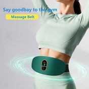 Resim 1 Adet Çok Amaçlı Masaj Kemeri, USB Destekli Tam Vücut Fitness Ekipmanı, Kokusuz Plastik Malzeme, 250mAh Lityum Pil Özellikli, Egzersiz ve Masaj İçin Tasarlanmış 