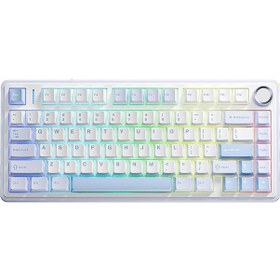 Resim Aula F75 Mekanik RGB TKL Nimbus V3 Switch Kablosuz Makrolu Hot Swap Klavye 