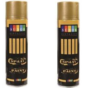Resim Genel Markalar Altın Varaklı Gold Sprey Boya 200 Ml Altın Yaldız 2 Adet 