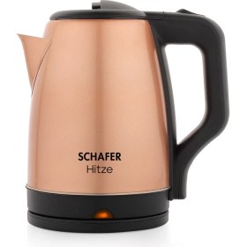 Resim Schafer Hitze Paslanmaz Çelik Su Isıtıcı (KETTLE)-rosegold 