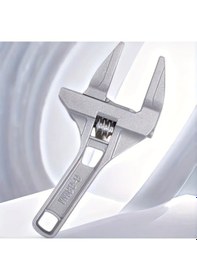 Resim Willowhaven Ayarlanabilir Alüminyum Alaşım İngiliz Anahtarı - Gümüş Renk, 6-68mm Boru Ve Vana, Dayanıklı 