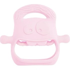 Resim Pembe Bebek Silikon Diş Kaşıyıcı 