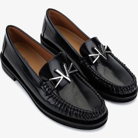 Resim Mario Valentino Kadın Hakiki Deri Siyah Loafer Ayakkabı VLM5987 
