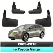 Resim Globalbloom Abs Toyota Venza 2009 2010 2012 2013 2015 2016 Çamurluk Seti 4 Parça Çamur Perdesi 