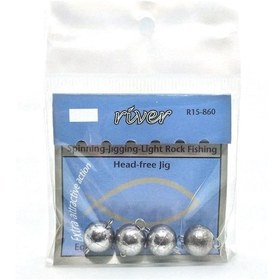 Resim River Jig Kafa Hareketli Jig Head Kurşunu 