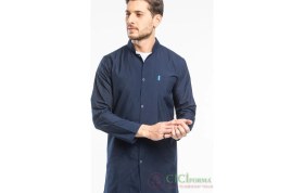 Resim Cici Forma Hakim Yaka Lacivert Erkek Önlüğü 