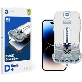 Resim Lito D İphone 14 Pro Max Uygulama Aparatlı Ekran Koruyucu 