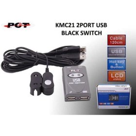 Resim PCT Kmc21 2port Usb Switch 
