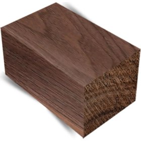 Resim Ceviz Ahşap Çıta, Taslak Tahta, Blok ve Kereste, 4,5X4,5X90 Cm, 1 Adet 