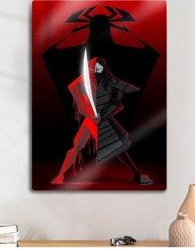 Resim Samuray Jack - Metal Tablo 
