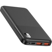 Resim Canpay Led Göstergeli 10000 mAh Hızlı Şarj Powerbank, PD 22.5W, Çift USB, Çok Portlu, Güvenlik Korumalı 