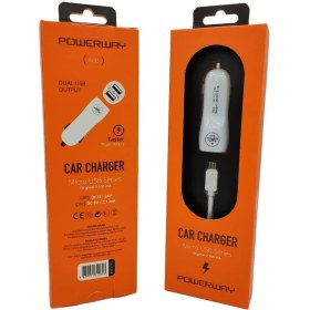 Resim Myglobal 2.1A (Micro) Araç Çakmaklık Şarj Cihazı Powerway X233 