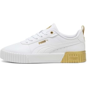 Resim Puma 397491-01 Carina 2.0 Metallic Dream Sneaker Kadın Spor Ayakkabı BEYAZ 