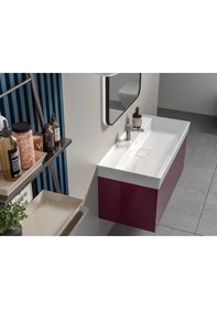 Resim Turkuaz Seramik Cerastyle Sharp Etajer Uyumlu Banyo Lavabo 80 x 48 CM 