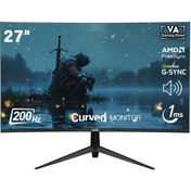 Resim IZOLY 2756C200 27"1ms 200Hz Freesync/G-Sync FHD LED 2X HDMI 1X DP VA Curved Gaming Monitör 