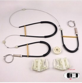 Resim BMW X3 E83 2003-2011 İçin Elektrikli Ön Sol Cam Kriko Tamir Seti 