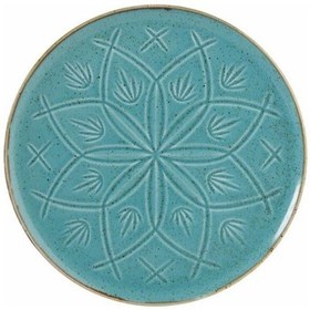 Resim Porland Christina Turkuaz Düz Tabak 21cm 