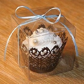 Resim Cici Şeffaf Asetat Kutu 10 Adet 5x5x8 cm 