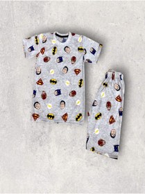 Resim NİSCALA Bebek Desenli Kısa Kollu 2'li Pijama Takım 