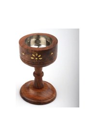 Resim Tütsülük Ahşap Büyük Vazo Tb105b Kahve 