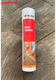Resim Würth Nötr Silikon Şeffaf Renk Dış Cephe Cam Metal Güçlü Yapıştırıcı 310ml 