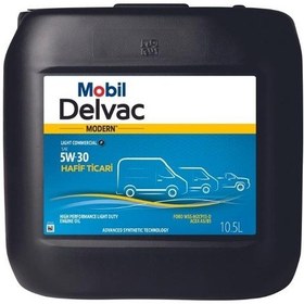 Resim Mobil Delvac Modern Light Commercial F 5w-30 Motor Yağı 10.5 L 