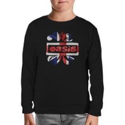 Resim Lord T-Shirt Oasis Logo Siyah Çocuk Sweatshirt 