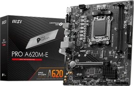 Resim PRO A620M-E DDR5 HDMI PCIe 16X v4.0 AM5 mATX MSI