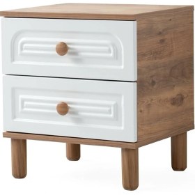 Resim Zakkum 2 Çekmeceli Ayaklı Tasarım Bohem Komodin 