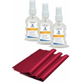 Resim Lionel Gözlük Temizleme Solüsyonu 3 Adet + 3 Adet Mikrofiber Bez 