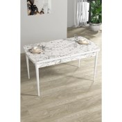 Resim Canisa Concept Are Serisi, 80X132 Açılabilir Mdf Masa, Mutfak Masası 