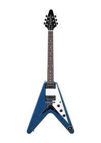 Resim Epiphone Exclusive Flying V Elektro Gitar Brunswick Blue Sparkle 