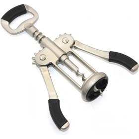 Resim Aesco Paslanmaz Çelik Tirbuşon Şarap Açacağı Model 5 